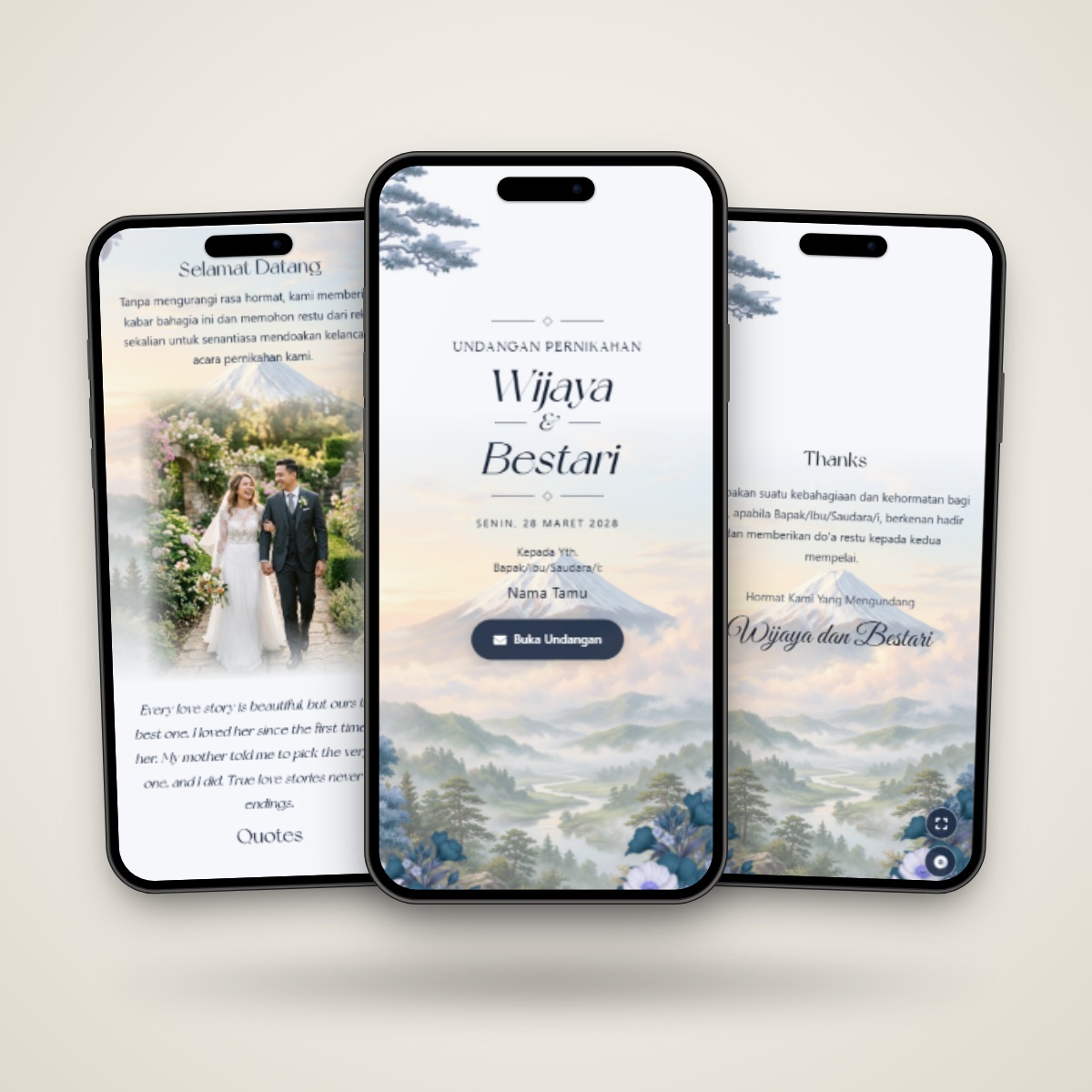 Tema Menara Romantis